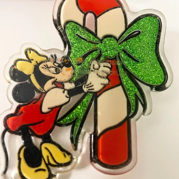 Vintage Lot of 4 Mickey Minnie Mouse Disney Plastic Sun Catchers Ornaments - Picture 15 of 15